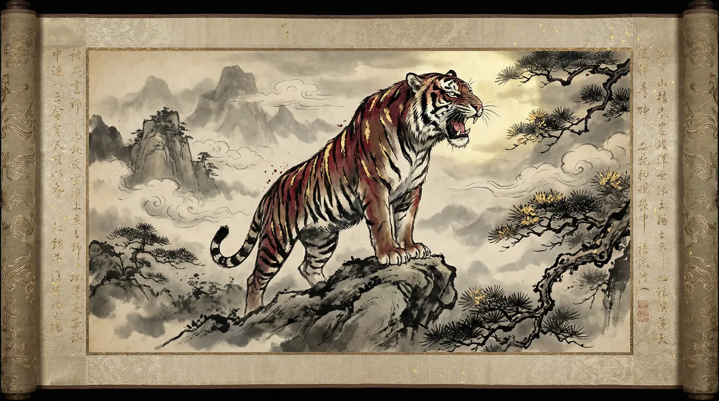 虎图腾 - 四虎视频 | 虎文化研究